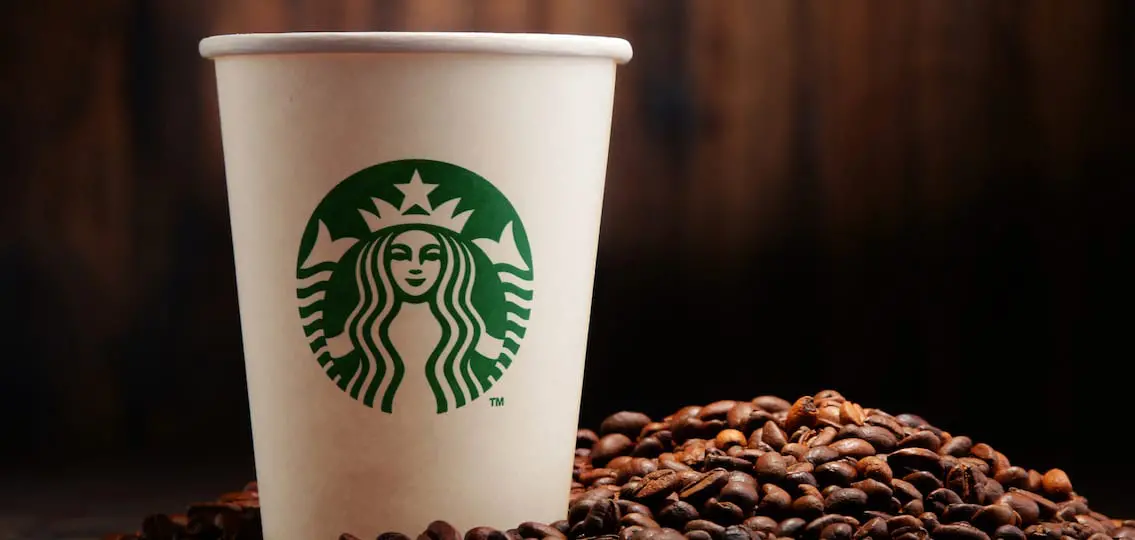 Starbucks, coffee company and coffeehouse chain, founded in Seattle, Wa. USA, in 1971