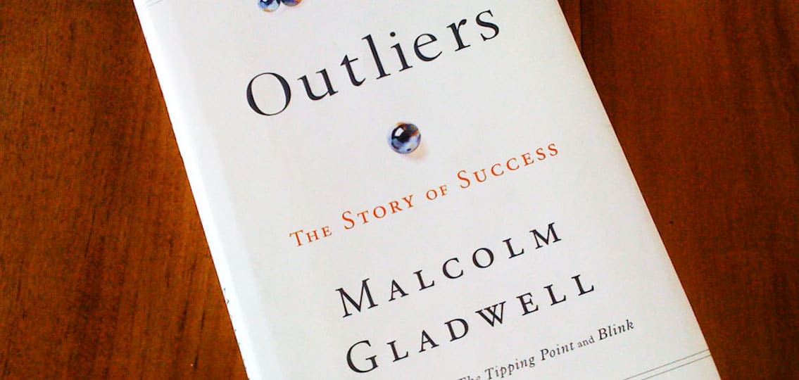 The Outliers by Malcolm Gladwell book cover