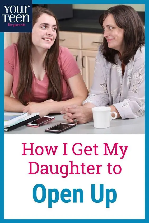 Talking To My Daughter: Making Myself Approachable