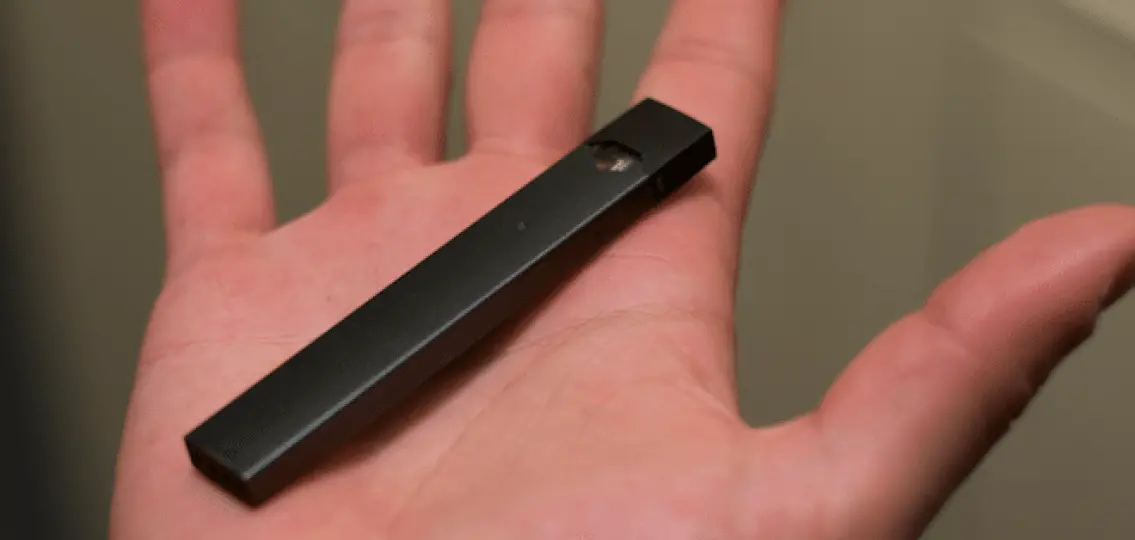Juul in the palm of the hand