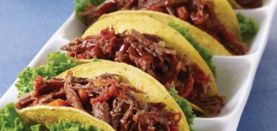 sloppy joes pulled beef tacos