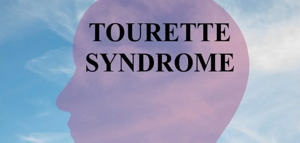 cartoon silhouette with the caption Tourette Syndrome