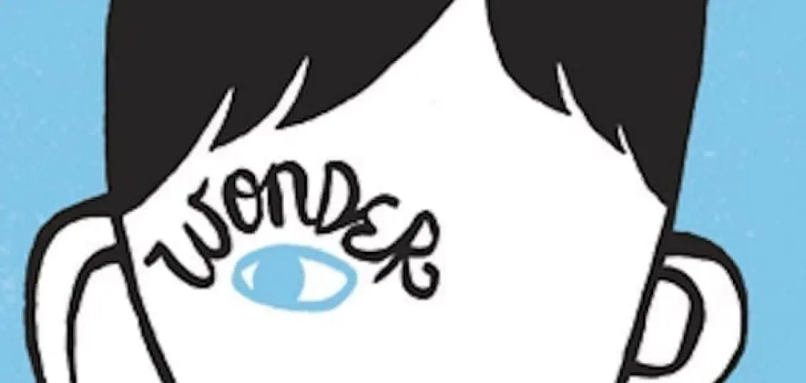 Wonder by R. J. Palacio book cover banner