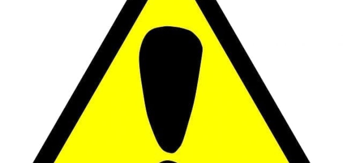 icon of a warning sign