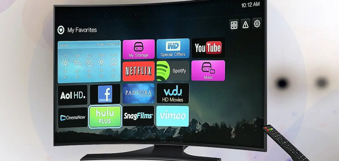 TV with apps