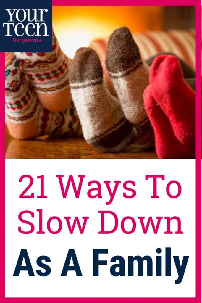 21 Ways to Slow Down: Activities for the Whole Family