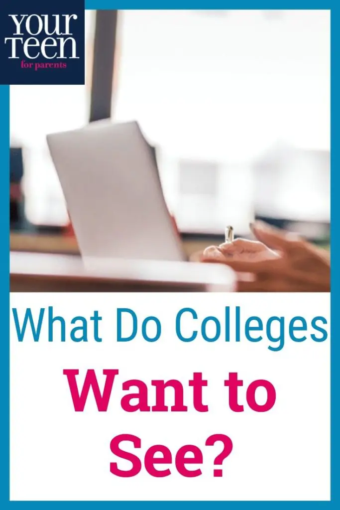 So What do Colleges Want to See on that Application?