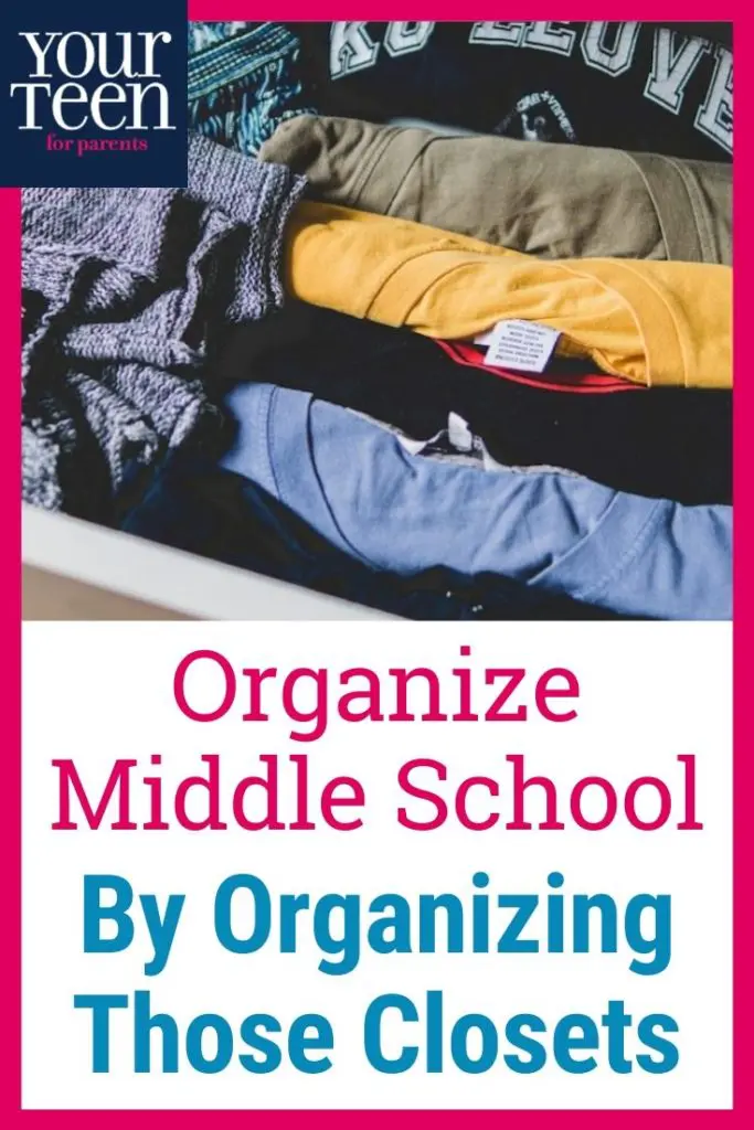 The Benefits of Organizing Your Clothes In Middle School