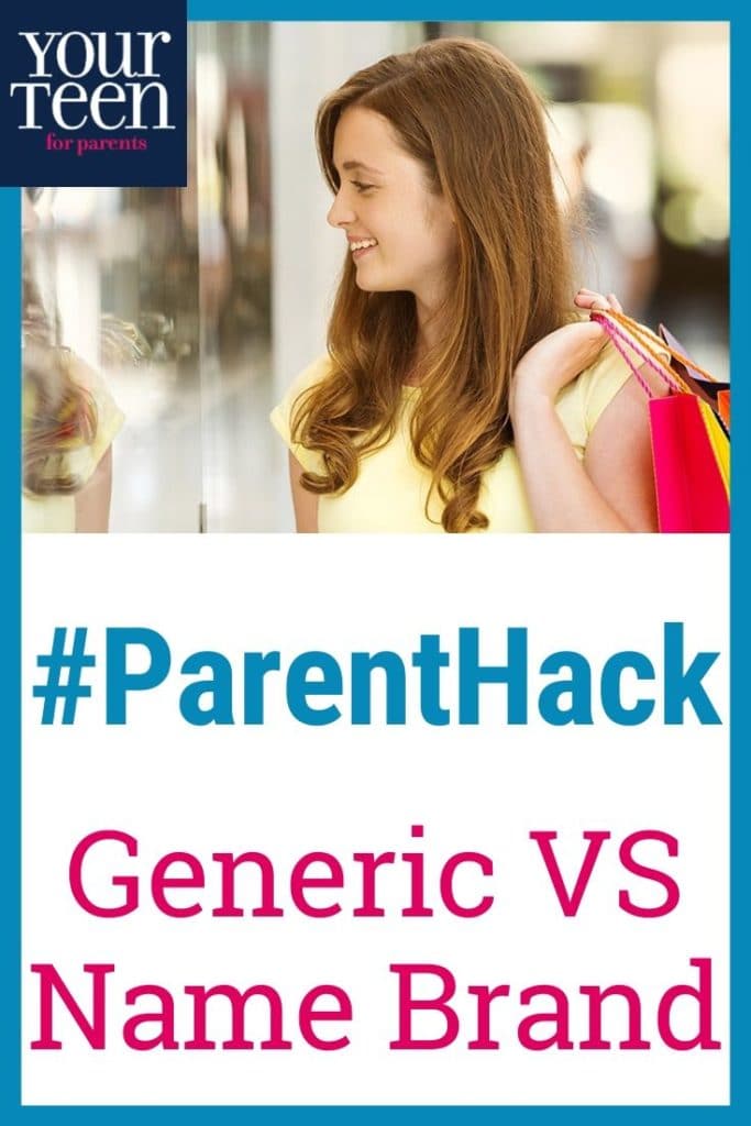 #ParentHack: A Bargain Mindset for Generic vs. Name Brand