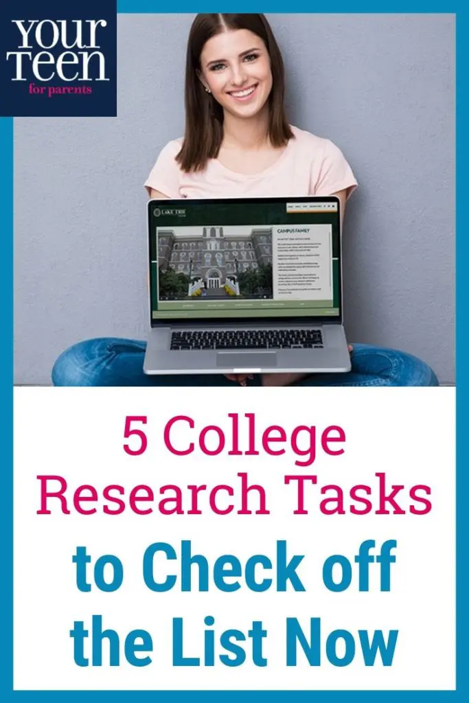 Summer College Prep: 5 College Research Tasks to Check off the List Now