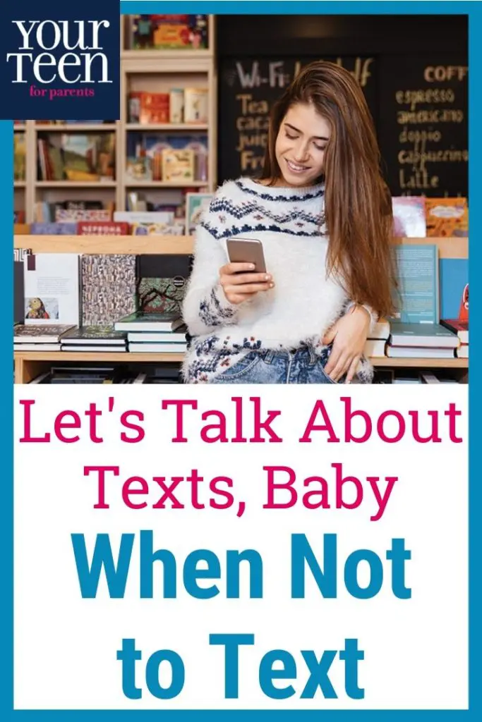It’s a Good Time to Teach Teens When to Text and When to Talk