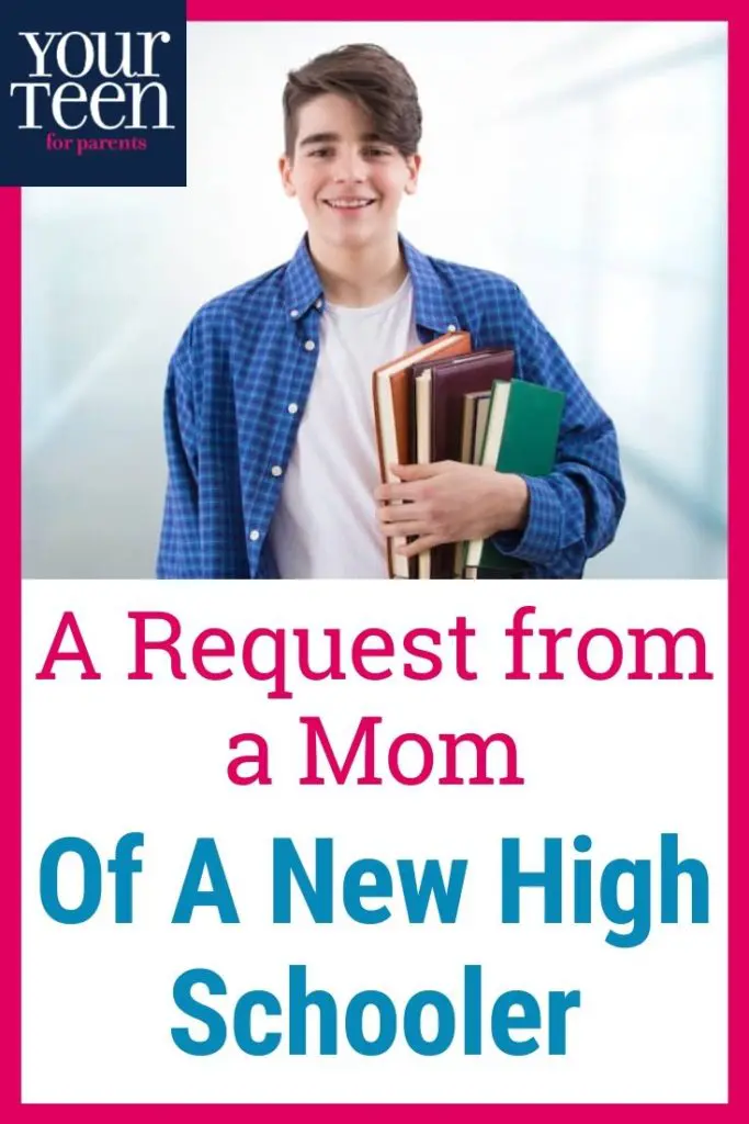 A Request From a Mom of a New High Schooler: After Social Distancing