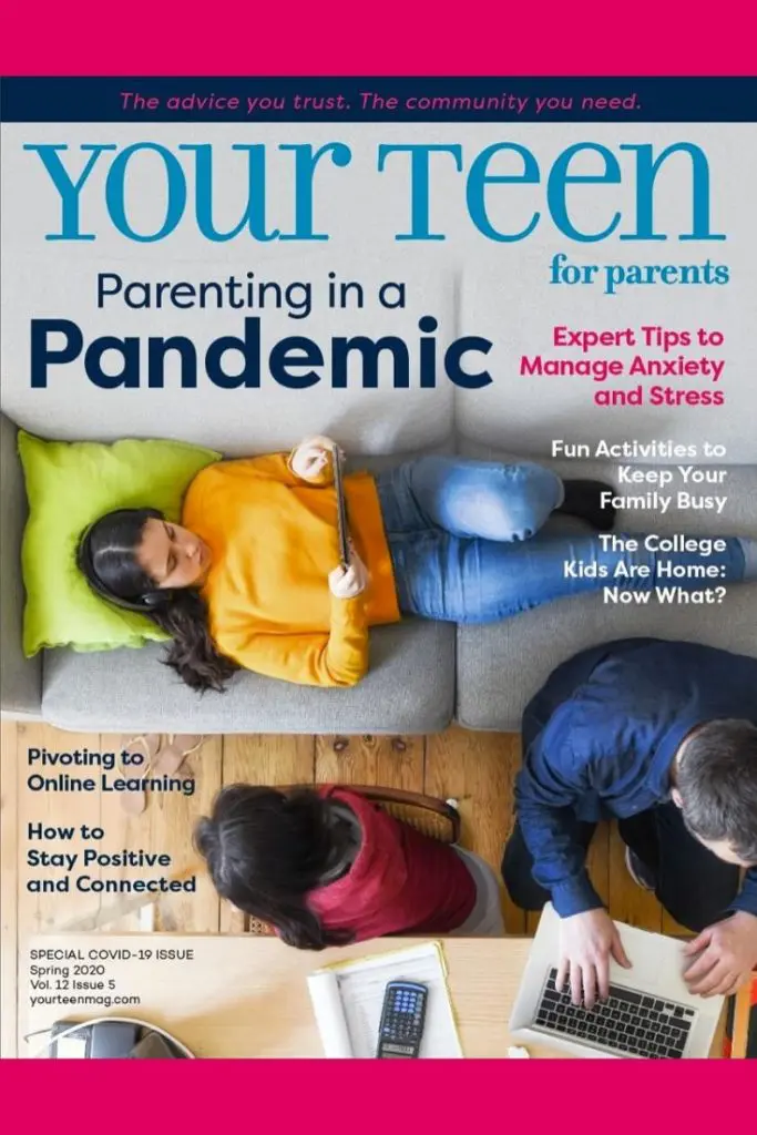 Your Teen Magazine Creates First Digital Publication: Parenting in a Pandemic