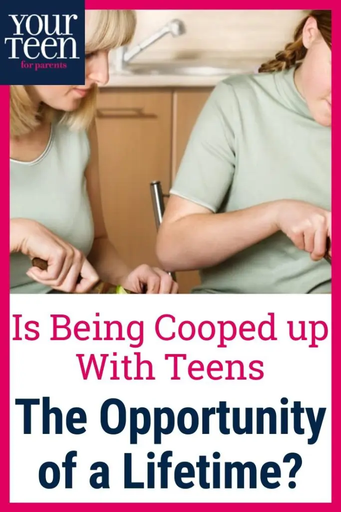 Cooped Up in the House with Teens: The Opportunity of a Lifetime?
