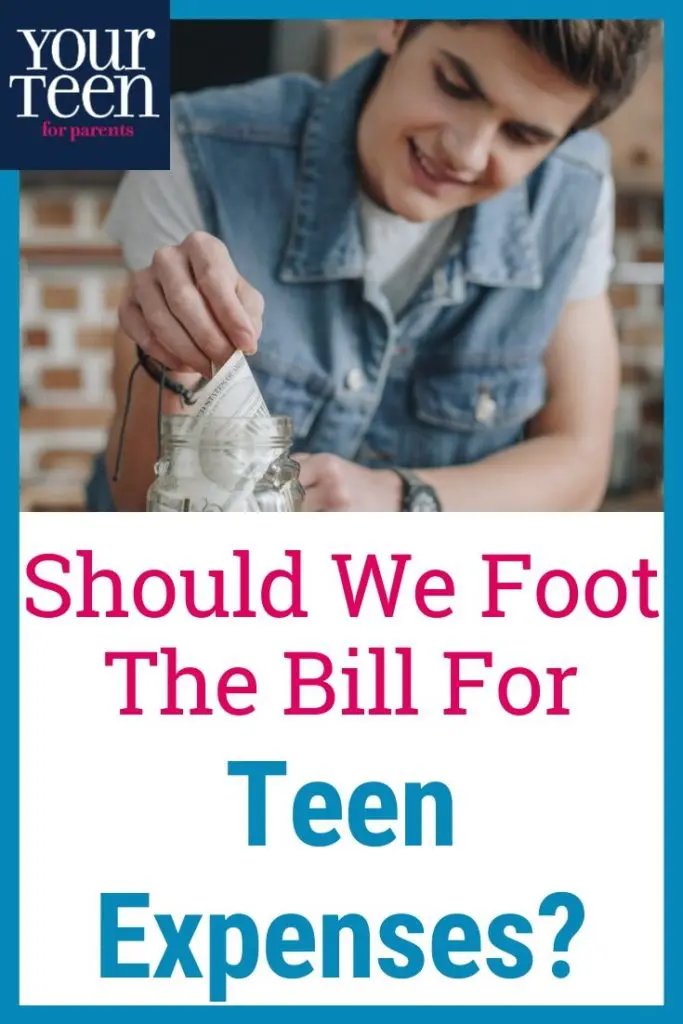 Should We Foot the Bill for Our Teen’s Expenses?