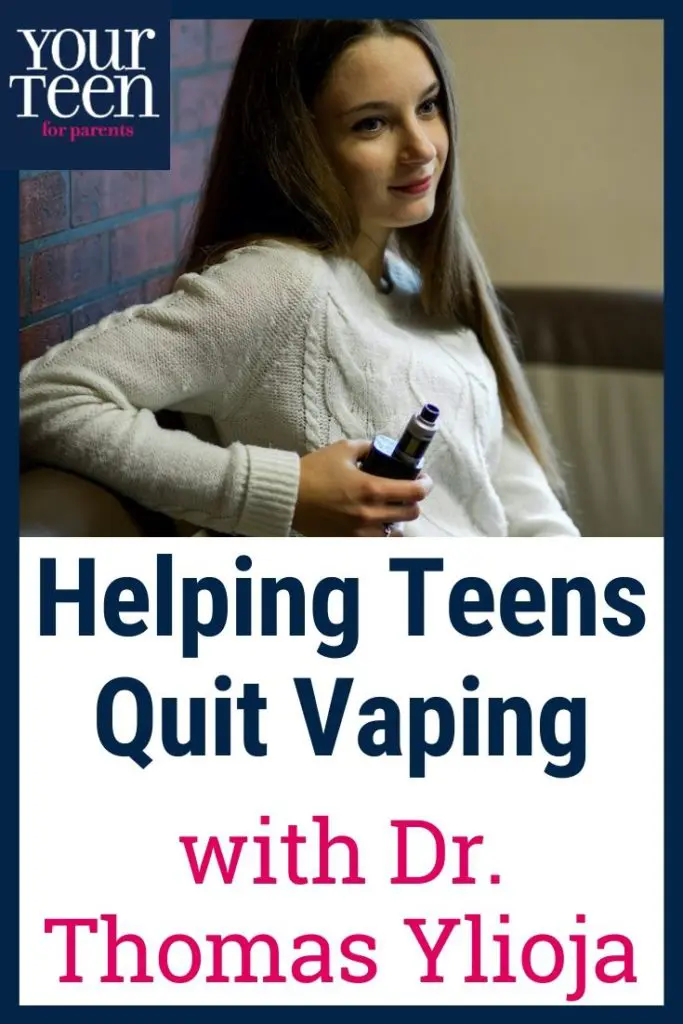 Helping Teenagers Quit Vaping with Dr. Thomas Ylioja