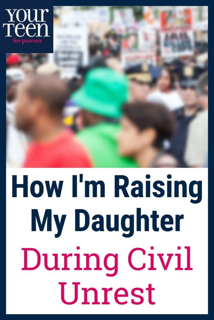 Proud and Fearful: Raising a Teenager in a Time of Civil Unrest 
