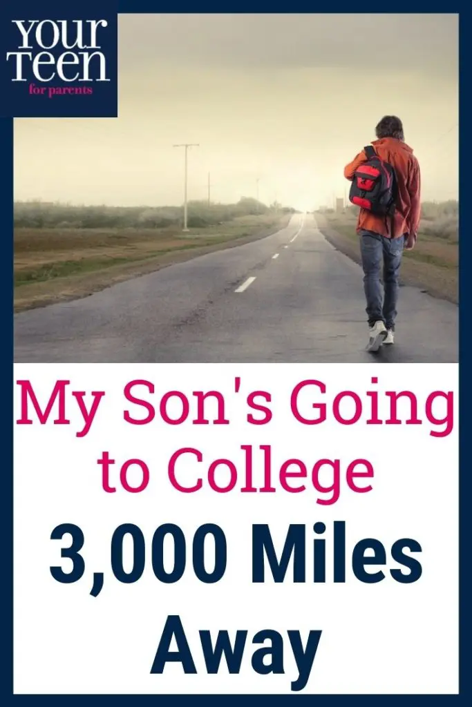 How Will I Survive Letting My Son Go to College Far From Home?