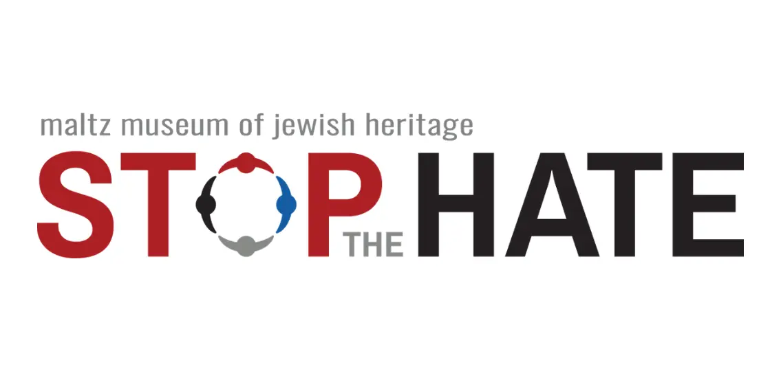maltz museum of jewish heritage stop the hate banner ad