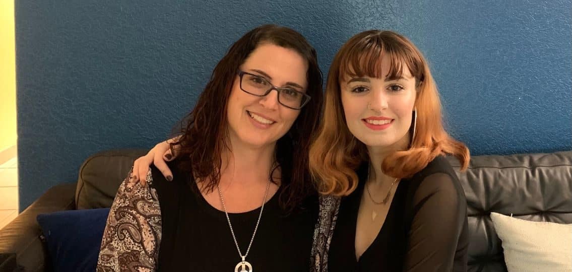 author and her college freshman daughter getting ready to leave for college