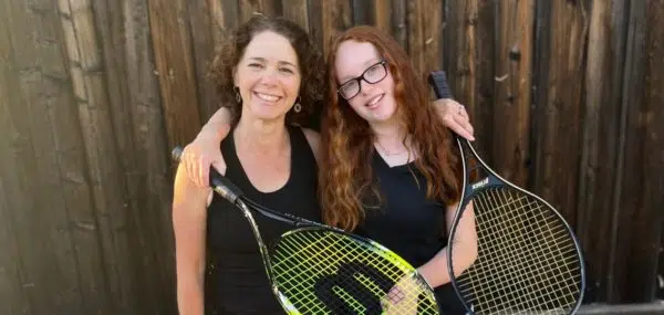 Mom and Moody Teen Daughter Find Some Peace on the Tennis Courts