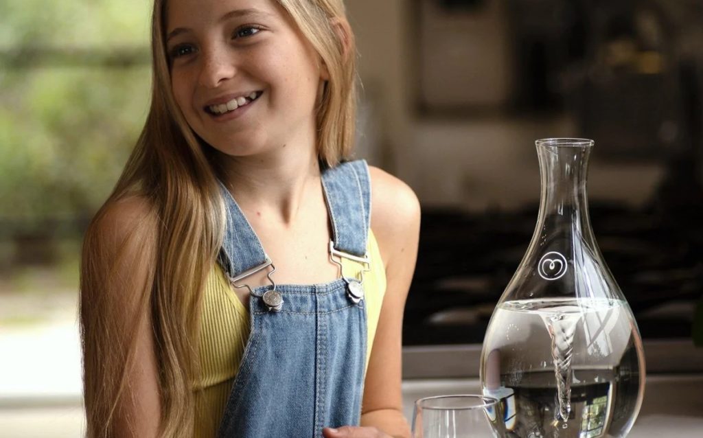 Mayu Water Pitcher for Holiday Gift guide with teen girl