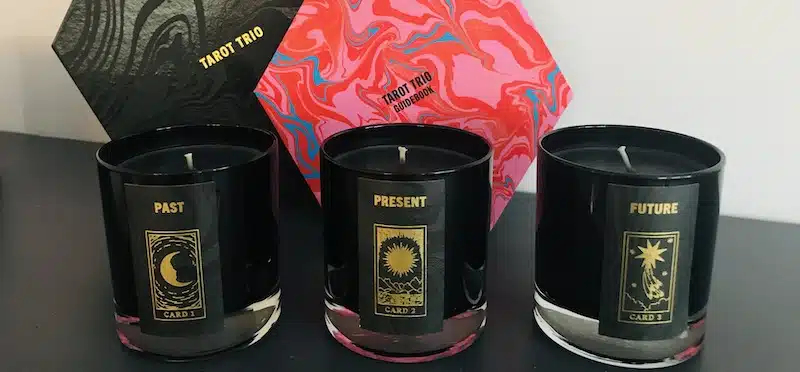 Tarot Candles for Holiday Gift Guide