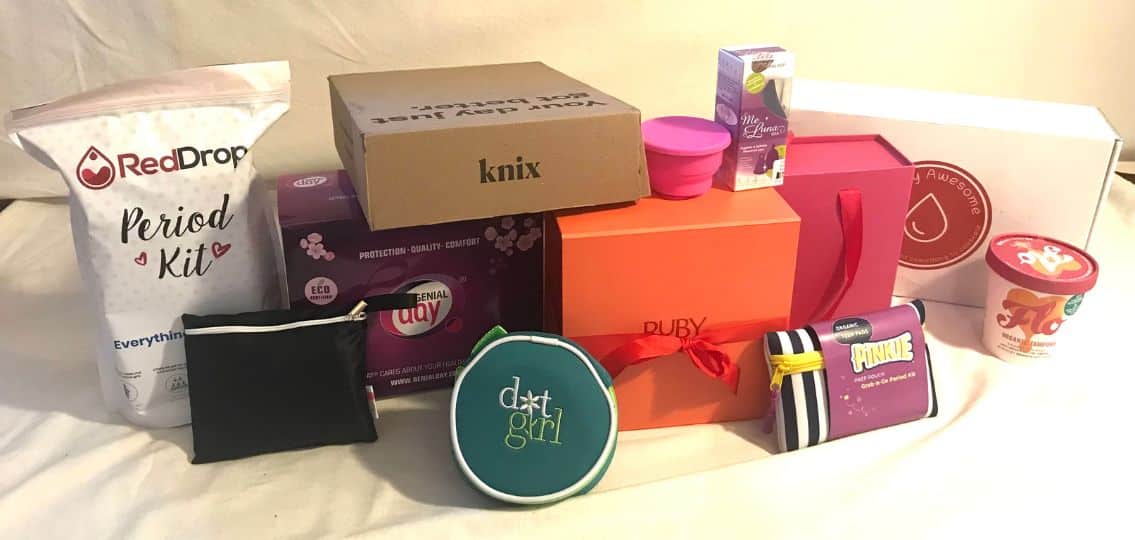  Ruby Love First Period Kit for Girls, Worry-Free