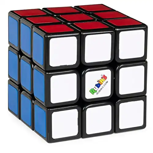 Rubik's Cube, The Original 3x3 Cube 3D Puzzle Fidget Cube Stress Relief Fidget Toy Brain Teasers Travel Games for Adults and Kids Ages 8+