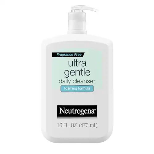 Neutrogena Fragrance Free Ultra Gentle Foaming Daily Cleanser