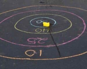 field day games sponge darts