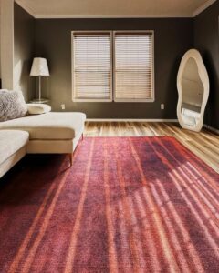 rug as dorm room decor