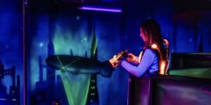 Laser tag 15th birthday party idea