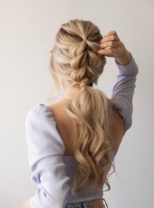 braided ponytail