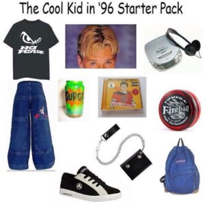 90s party accessories