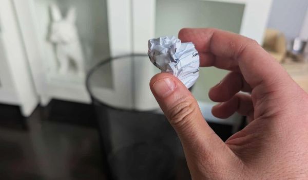 Paper basket challenge