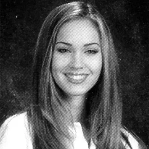 2001 Megan Fox in high school