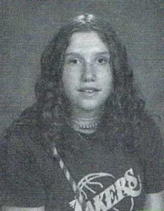 Kesha yearbook photo