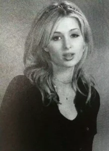Paris Hilton yearbook photo