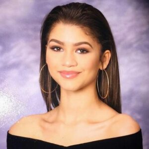 Zendaya celebrity yearbook photos