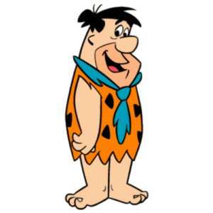Fred Flintstone, cartoon characters