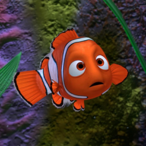 Finding Nemo, popular cartoon characters