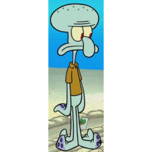 Squidward Tentacles, cartoon characters
