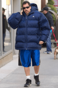 adam sandler in coat