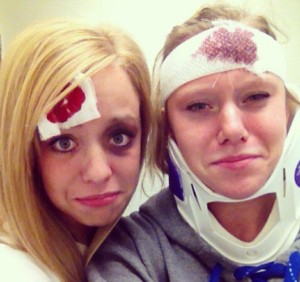 fake an injury day ideas