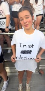 i'm not indecisive white lie