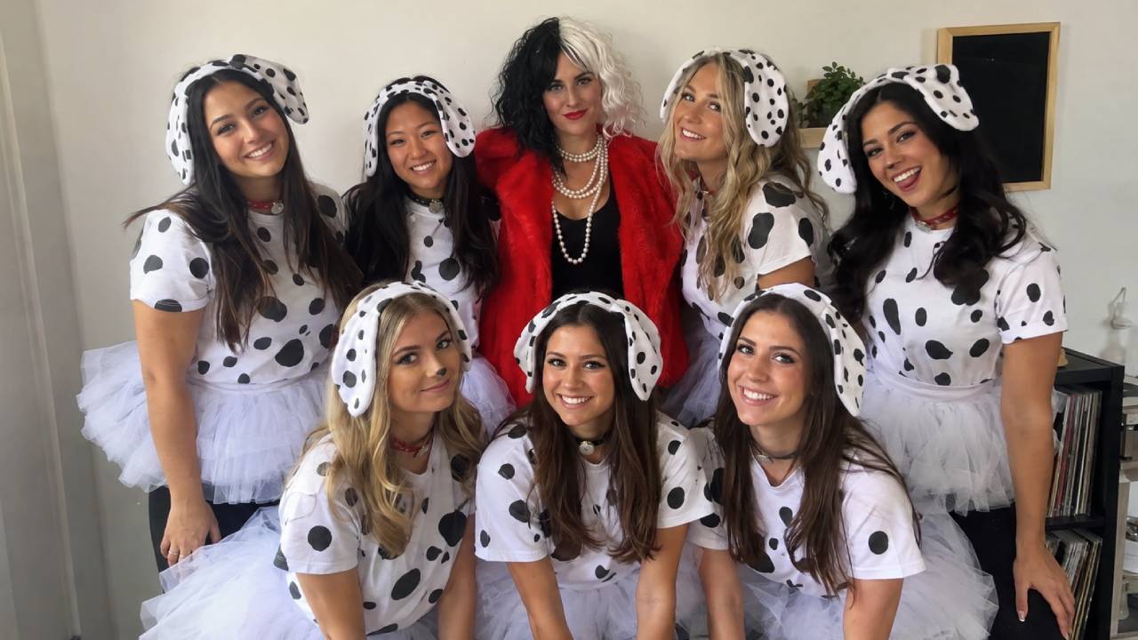 ladies group fancy dress ideas 36 Creative Costume Ideas! large group costume ideas